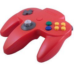 Nintendo Brand Red Controller N64